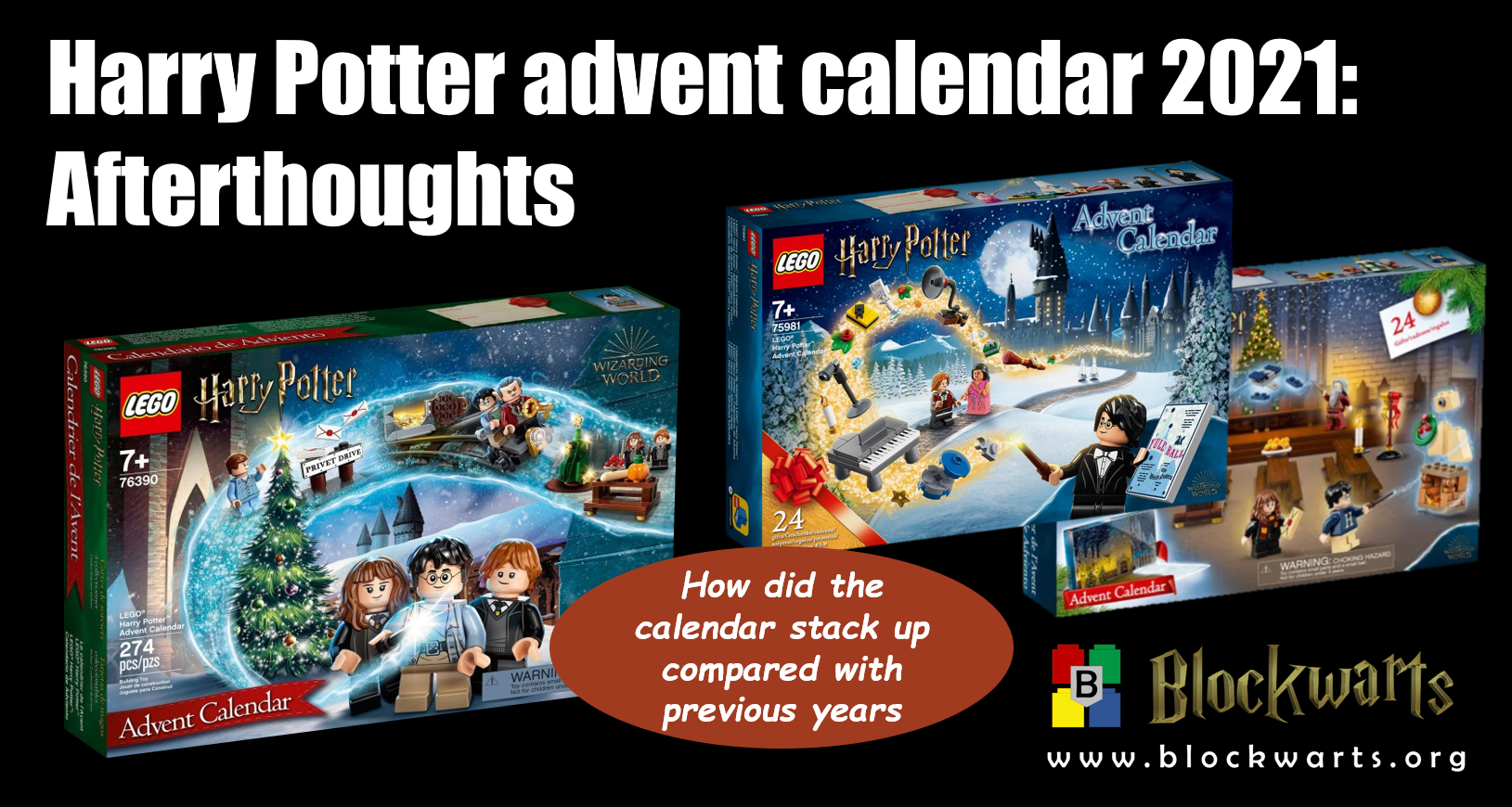 2021 – Blockwarts – A LEGO Harry Potter fan site